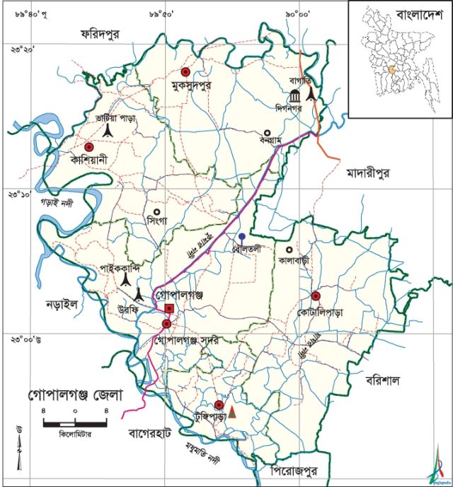 গোপালগঞ্জ জেলা - বাংলাপিডিয়া