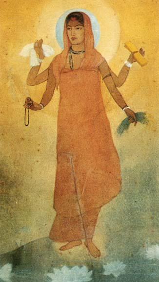 চিত্র:BengalArtAbanindranathTagoreBharatMata.jpg