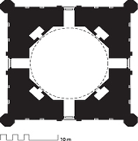 চিত্র:Eklakhi Mausoleum plan.jpg