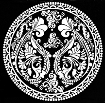 চিত্র:Art&CraftsWallAlpana 2.jpg