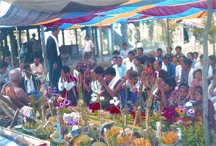 চিত্র:TribalCultureRakhaiReligious.jpg