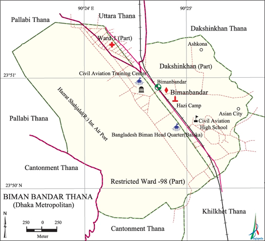 চিত্র:BimanBandarThanaDhaka.jpg