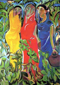 চিত্র:HassanQuamrulThreeWomen.jpg