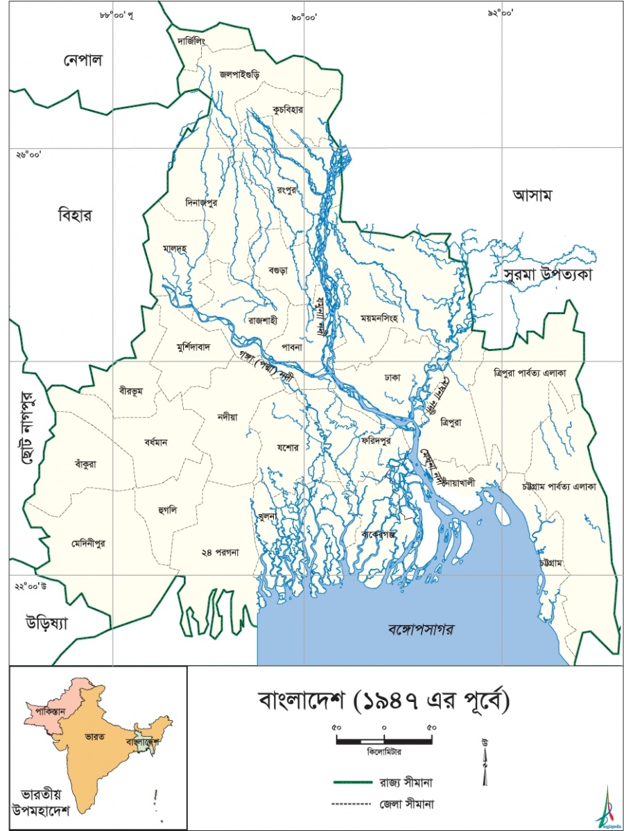 Бангладеш руппур карта